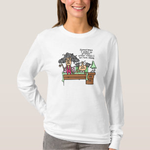 Humoraler Lass Grumpy Sleep T-Shirt