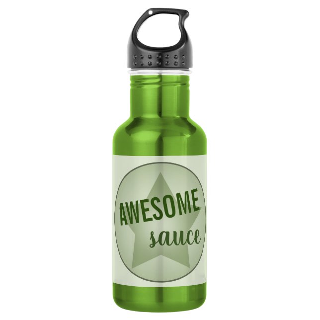 Humoraler Phantastisch Sauce Spezial Pastel Star Edelstahlflasche (Vorderseite)