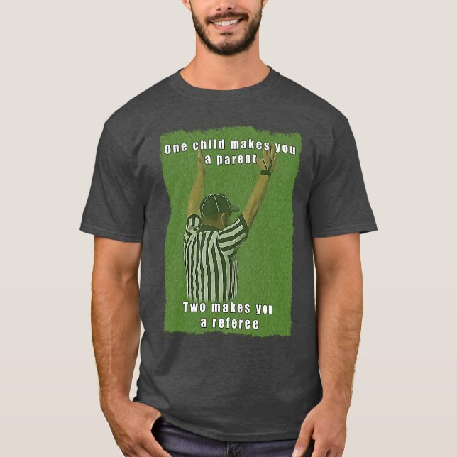 Humoraler Schiedsrichter-T - Shirt (Vorderseite)