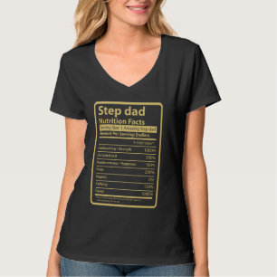 Humoraler Step Vater Nutrition Fakten zum Kinderta T-Shirt