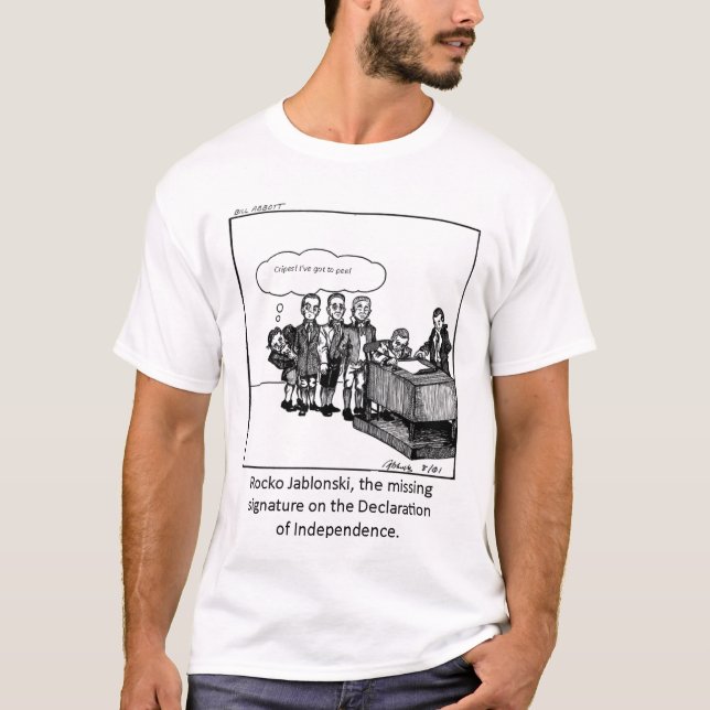Humoraler Unabhängigkeitstag T - Shirt (Vorderseite)