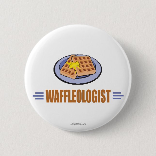 Humoraler WaffelKoch Button (Vorderseite)