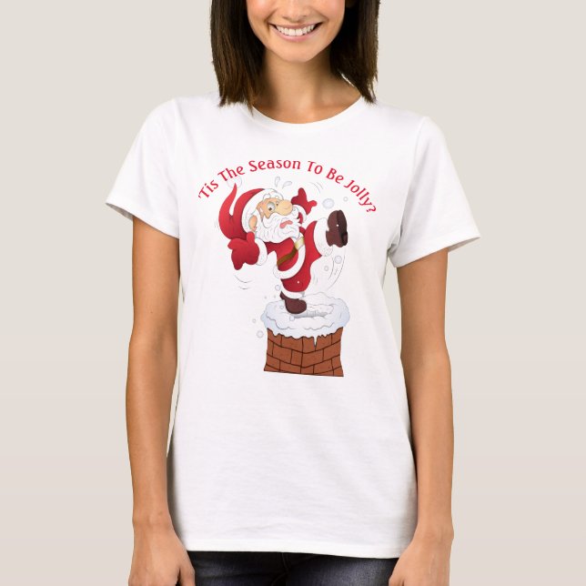 Humoraler Weihnachtsweih-T - Shirt (Vorderseite)