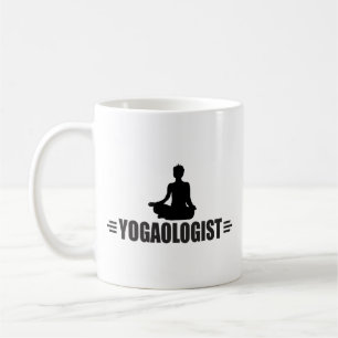 Humoraler Yoga Kaffeetasse