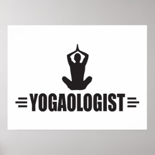 Humoraler Yoga Poster
