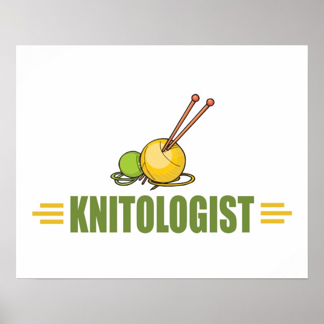 Humorales Knittern Poster (Vorne)