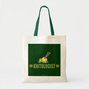 Humorales Knittern Tragetasche