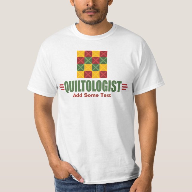 Humorales Quiltieren T-Shirt (Vorderseite)