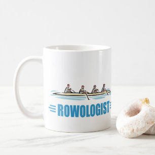 Humorales Rudern Kaffeetasse