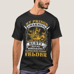 Humorales Schweißen von Metallen für Schweißer T-Shirt