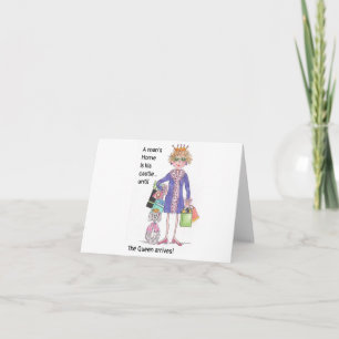 Humorales Shopping Queen Card Karte