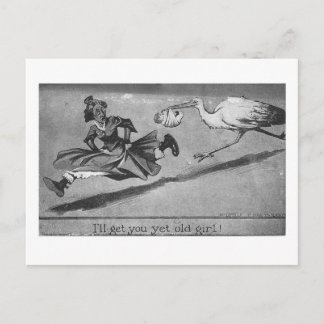 Humorales Vintages Postcard Baby Postkarte