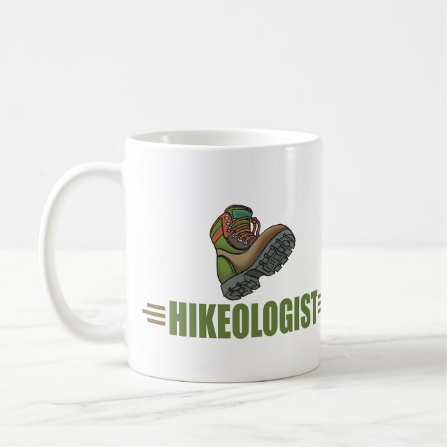 Humorales Wandern Kaffeetasse (Links)