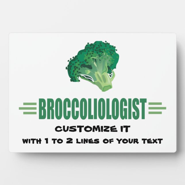 Humore Broccoli Fotoplatte (Vorderseite)