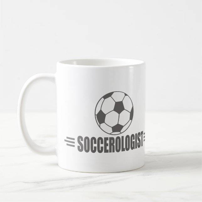 Humorer Fußball Kaffeetasse (Links)