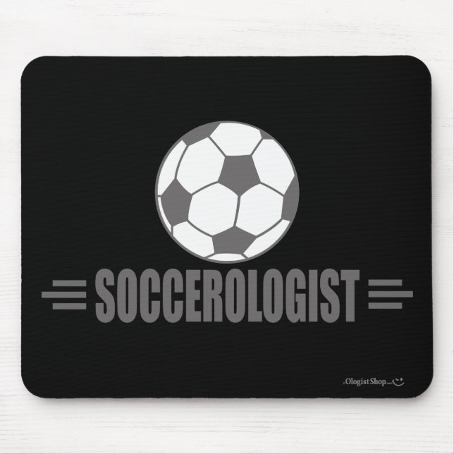Humorer Fußball Mousepad (Vorne)