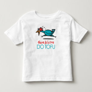 Humoriges Tofu Design Kleinkind T-shirt