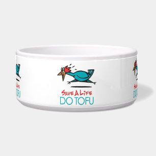 Humoriges Tofu Design Napf
