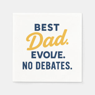 Humorisches "BEST VATER EVER" Paper Napkin/Unterse Serviette