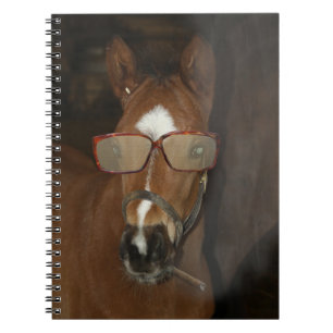Humoristique Cheval Foie Fumer Cigar Carnet Spiral