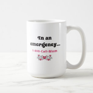 Humoristique Simple Call Mom Coffee Mug