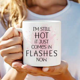 Humoristische Menopause-Tasse für sie Zweifarbige Tasse