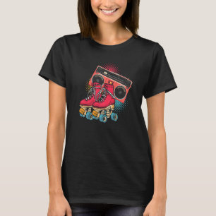 Humoristische Nostalgische, altmodische Roller Ska T-Shirt