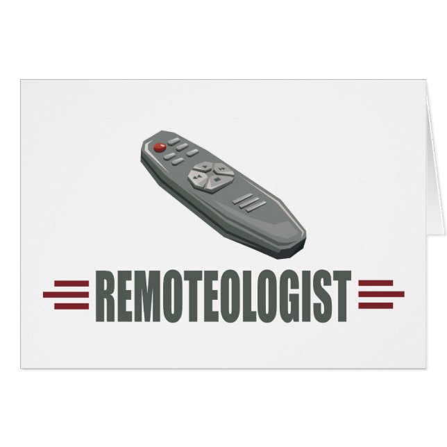 Humorose Television Remote-Kontrolle (Vorderseite (Horizontal))