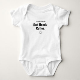 Humorous Baby Bodysuit | New Dad Gift Baby Strampler