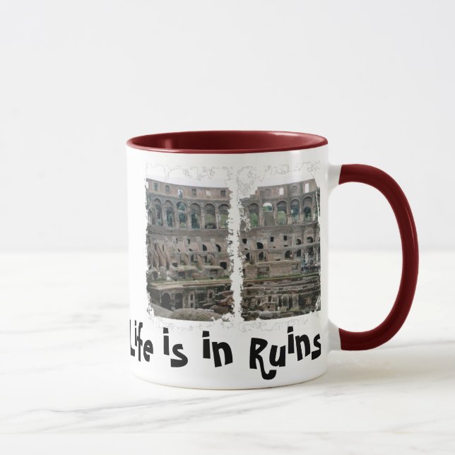 Humorous coffee mug tasse (Rechts)