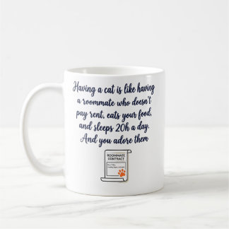Humorous Gift for Cat Owners Kaffeetasse