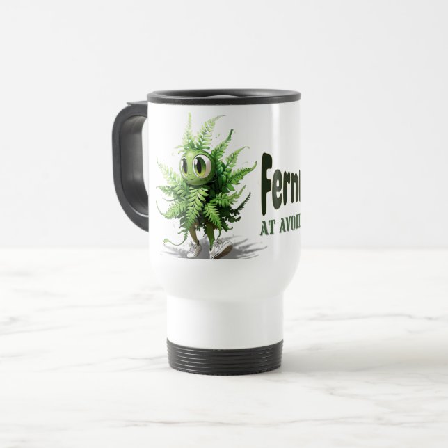 Humorous Introvert Plant Lover Mug (Devant gauche)