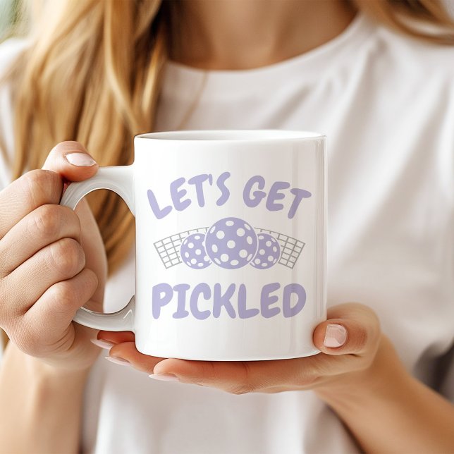 Humorous Let's Get Pickled  Kaffeetasse (Von Creator hochgeladen)