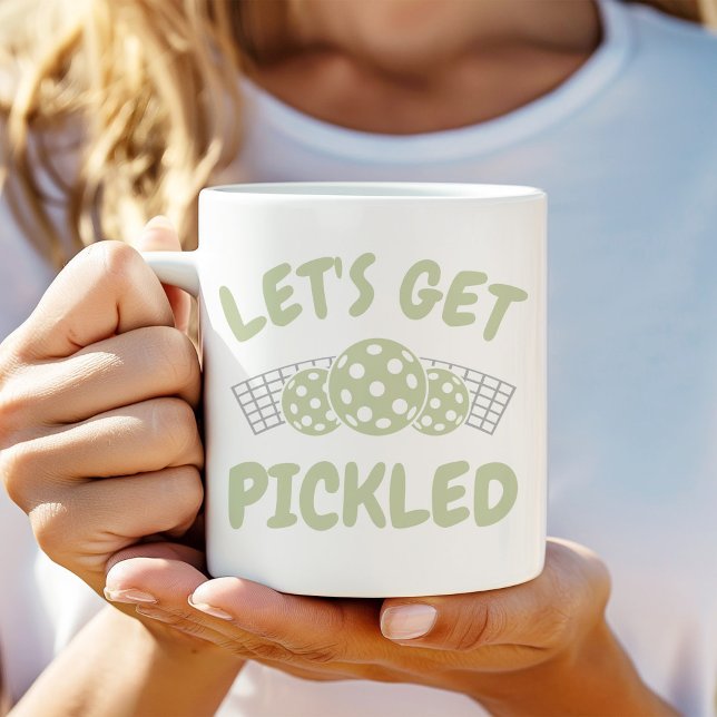 Humorous Let's Get Pickled  Kaffeetasse (Von Creator hochgeladen)