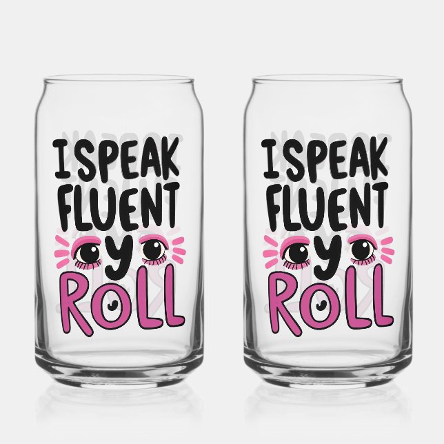 Humorous Pink Sarcastic Saying Dosenglas (Vorderseite)