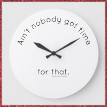 Humorous Wall Clock