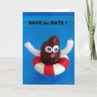 humorvoll Save the Date! Ankündigung