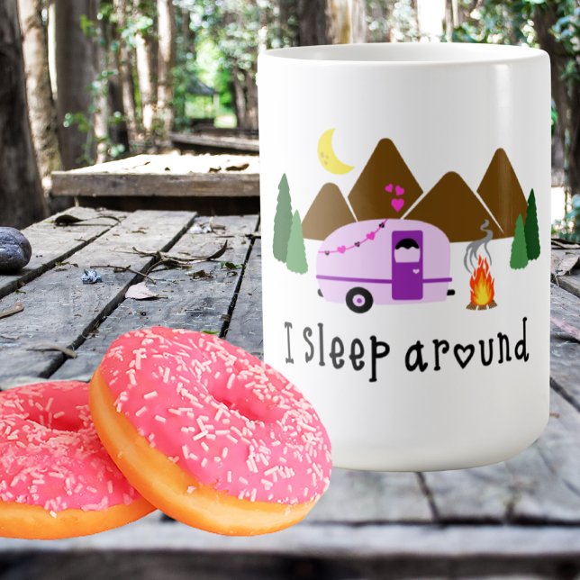 Humorvoll schlafe ich umher kaffeetasse (Von Creator hochgeladen)