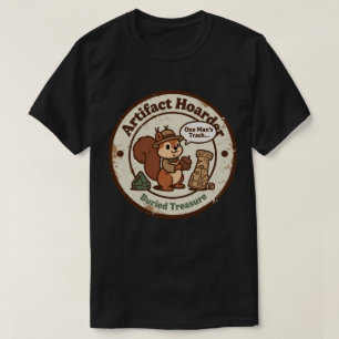 Humorvolle Archäologie Eichhörnchen T-Shirt