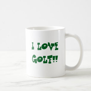 humorvolle Golfer-Tasse Kaffeetasse