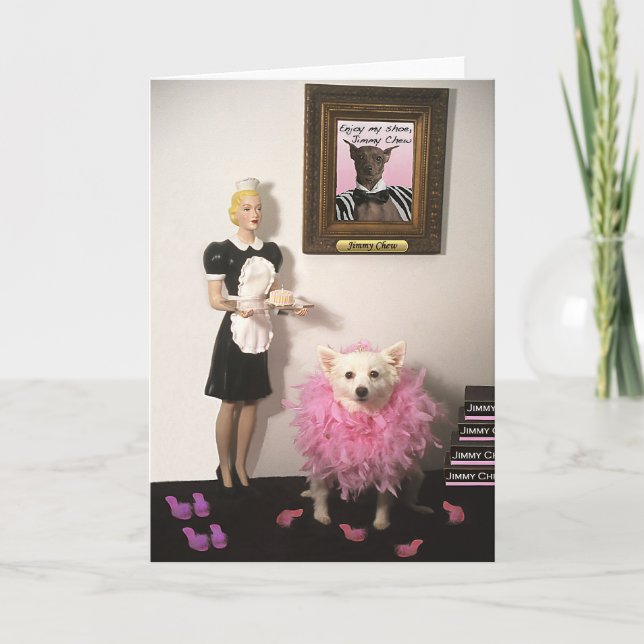 Humorvolle Gruß-Karten Karte (Vorderseite)