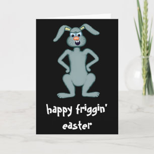 humorvolle Osterkarte Feiertagskarte