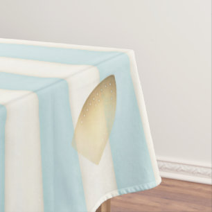 Humorvoller Bügelbrand Mark Von Süßer Babyblauer S Tischdecke