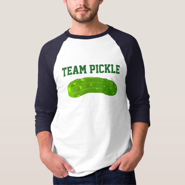 Humorvoller Essiggurkeraglan-T - Shirt (Vorderseite)