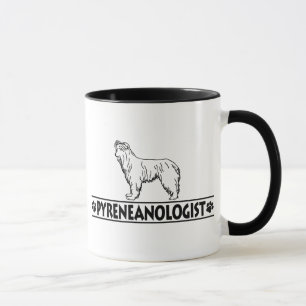 Humorvoller Pyrenean Schäfer Tasse
