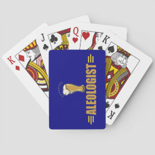 Humorvolles Ale- und Biertrinker- Spielkarten