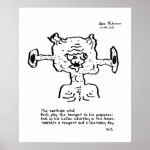 Humorvolles Gut-Read-Freak-Poster 12-10-22