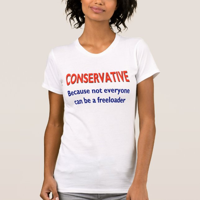 Humorvolles konservatives Shirt (Vorderseite)