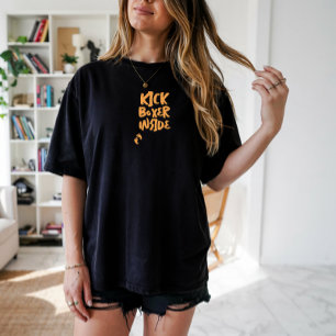Humorvolles Schwangerschafts-Fingerabdruck Schwarz T-Shirt