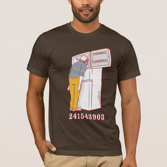 humorvolles T-Shirt der Hauptgefriermaschine (Vorderseite)